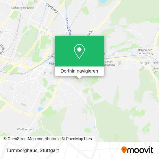Turmberghaus Karte