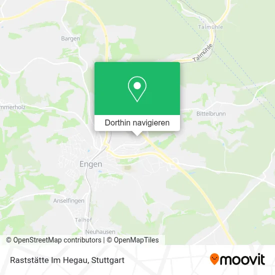 Raststätte Im Hegau Karte