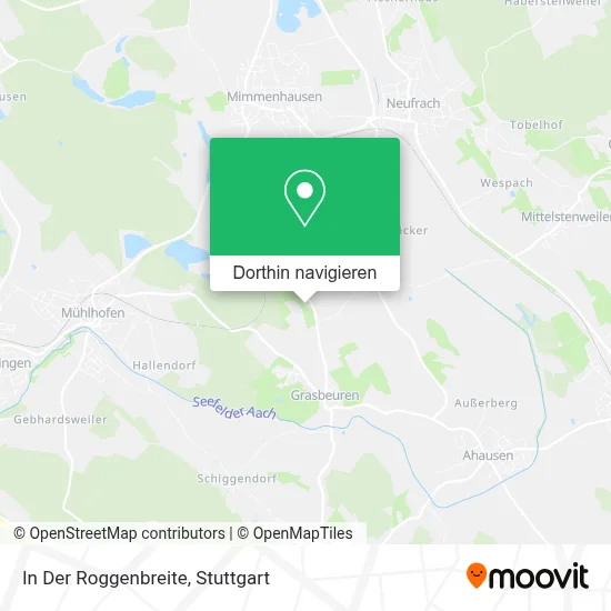 In Der Roggenbreite Karte