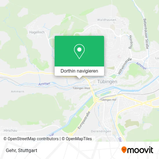 Gehr Karte