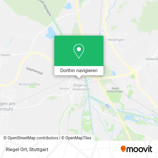 Riegel Ort Karte