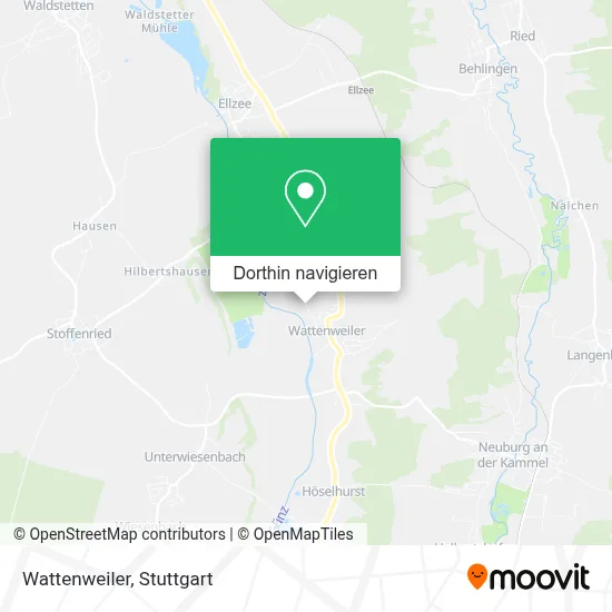 Wattenweiler Karte