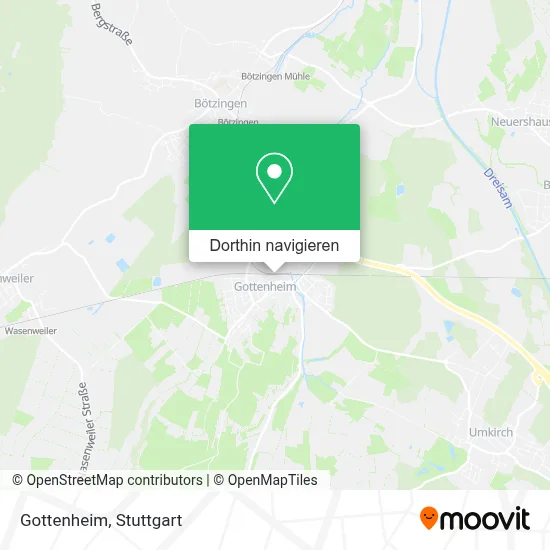 Gottenheim Karte