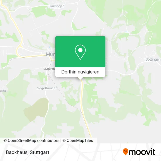 Backhaus Karte