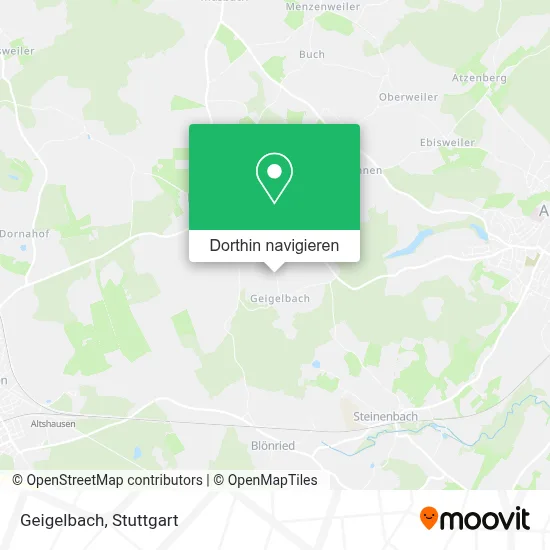 Geigelbach Karte