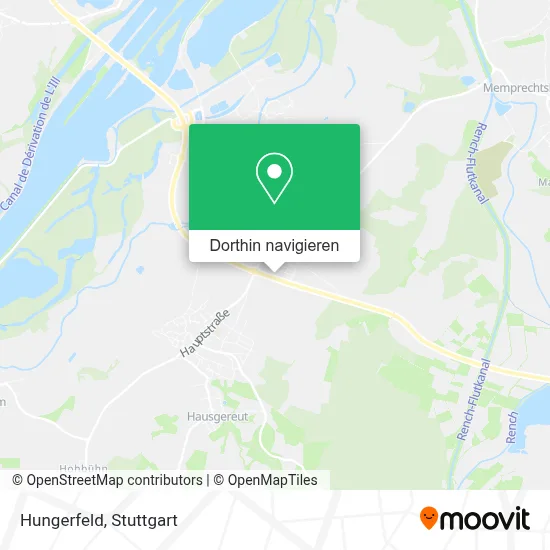 Hungerfeld Karte