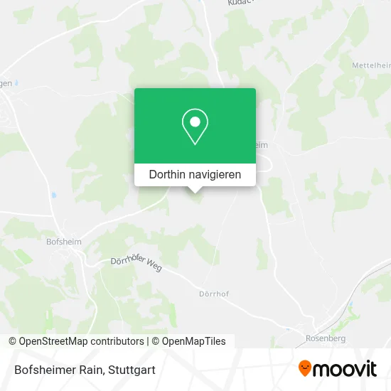 Bofsheimer Rain Karte