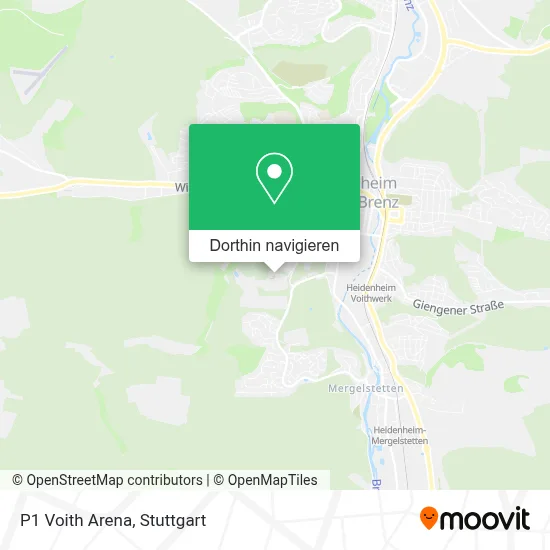 P1 Voith Arena Karte