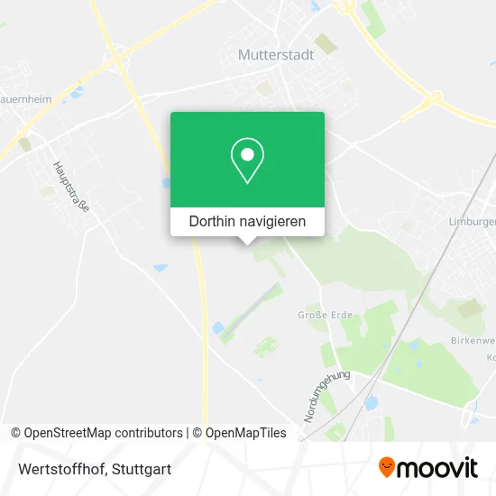 Wertstoffhof Karte