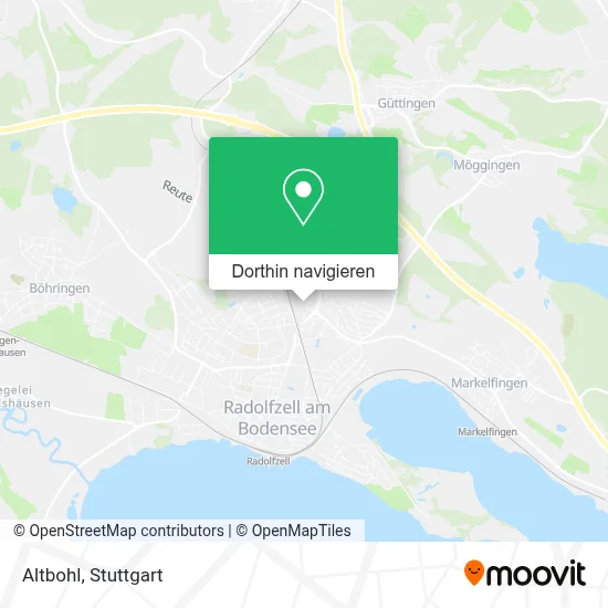 Altbohl Karte