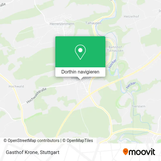 Gasthof Krone Karte