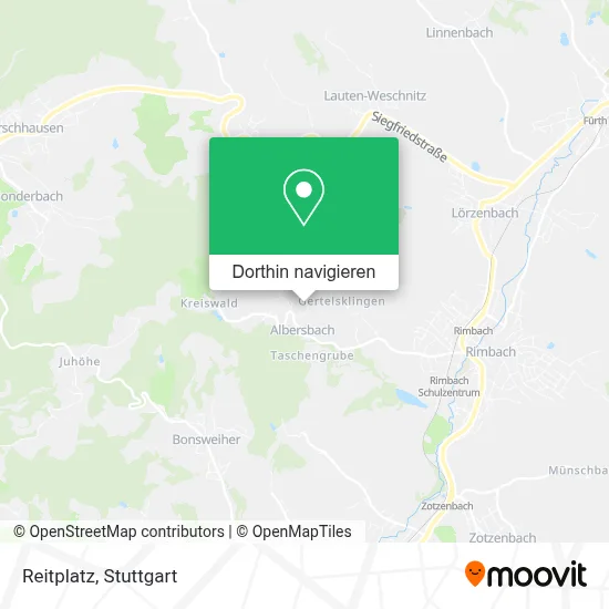 Reitplatz Karte