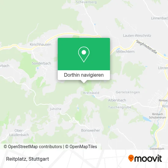 Reitplatz Karte