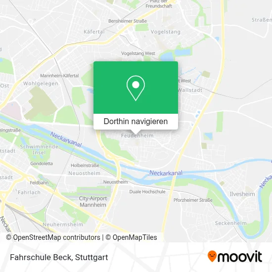 Fahrschule Beck Karte