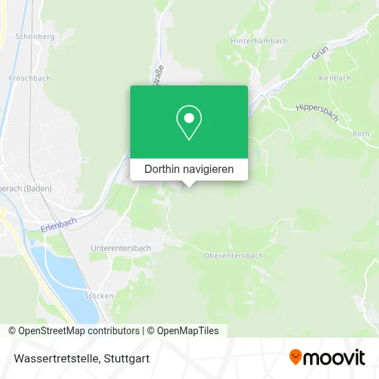 Wassertretstelle Karte