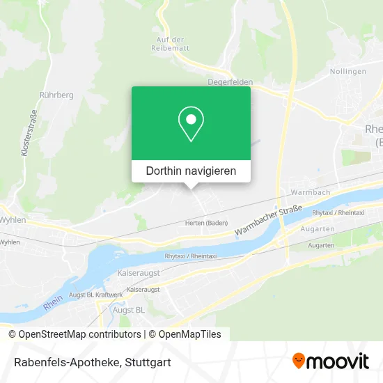 Rabenfels-Apotheke Karte