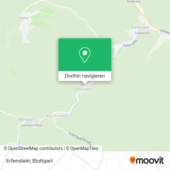 Erfenstein Karte