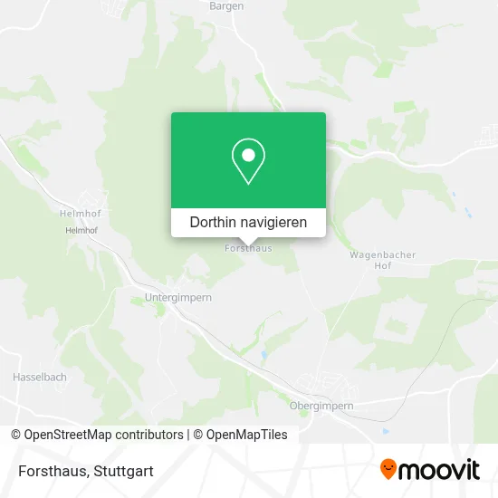 Forsthaus Karte