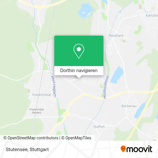 Stutensee Karte