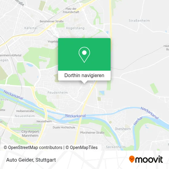 Auto Geider Karte