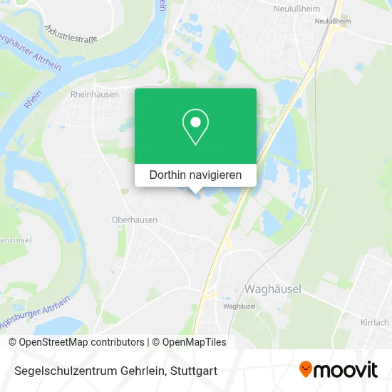 Segelschulzentrum Gehrlein Karte