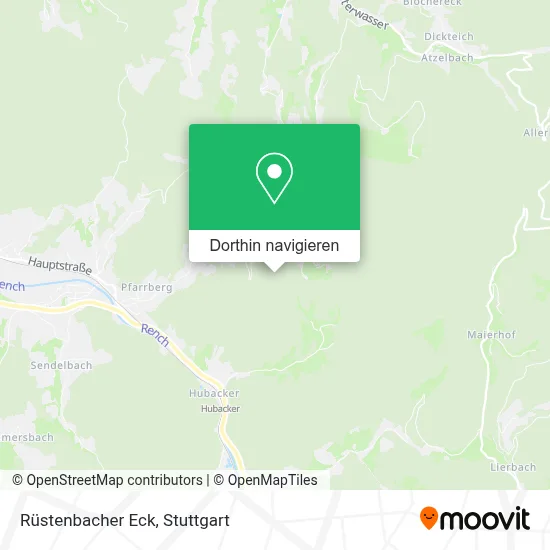 Rüstenbacher Eck Karte