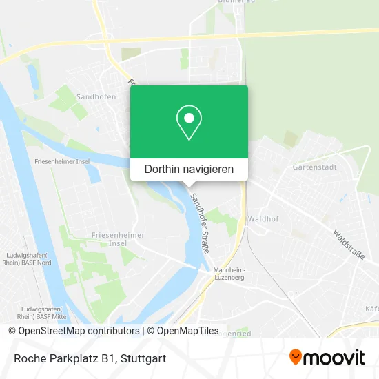 Roche Parkplatz B1 Karte