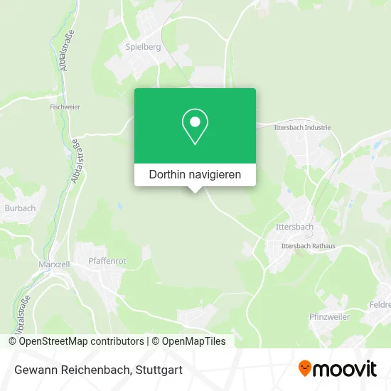 Gewann Reichenbach Karte