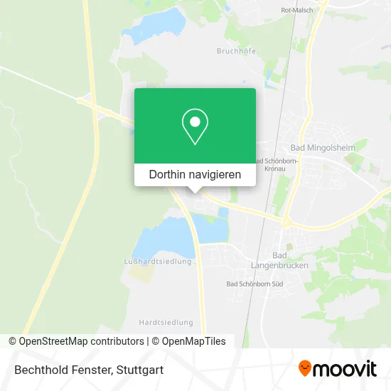 Bechthold Fenster Karte