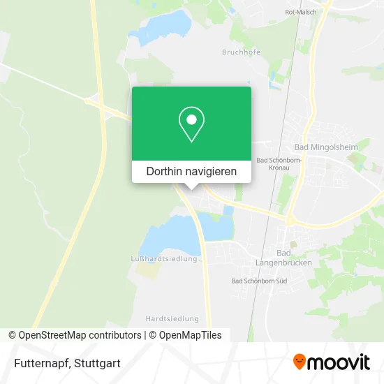 Futternapf Karte