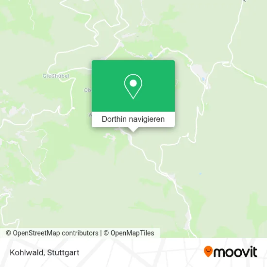 Kohlwald Karte