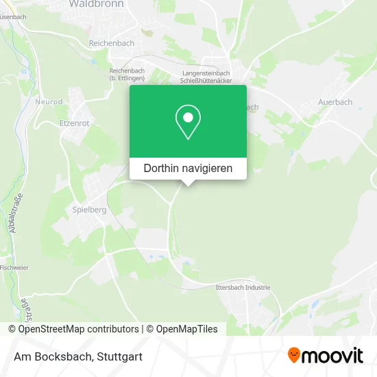 Am Bocksbach Karte