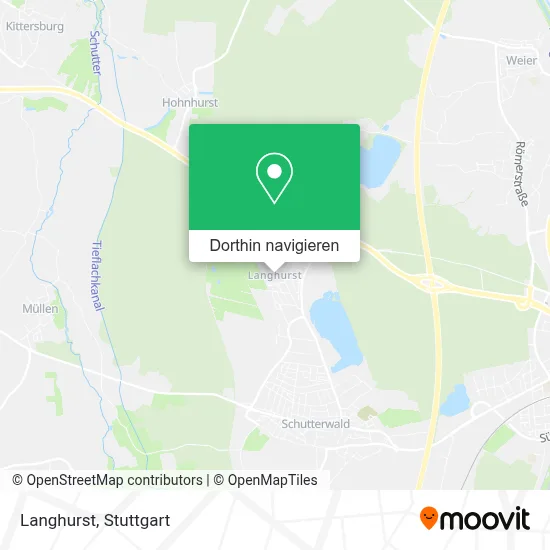 Langhurst Karte