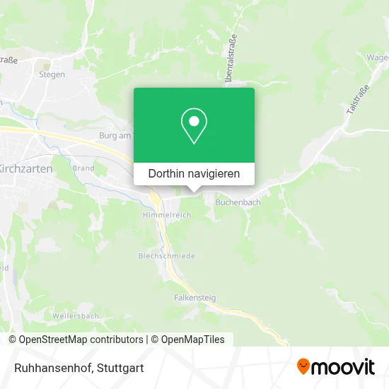 Ruhhansenhof Karte
