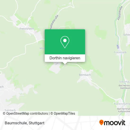 Baumschule Karte