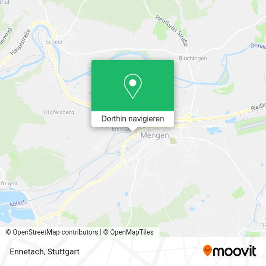 Ennetach Karte