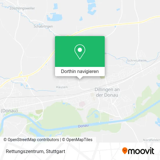 Rettungszentrum Karte