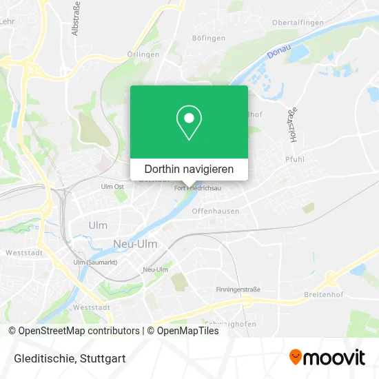 Gleditischie Karte