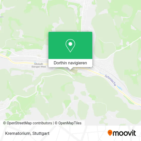 Krematorium Karte