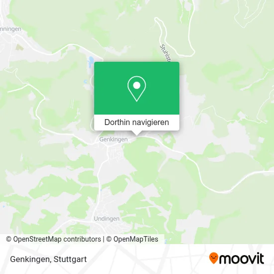 Genkingen Karte