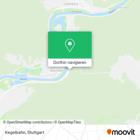 Kegelbahn Karte