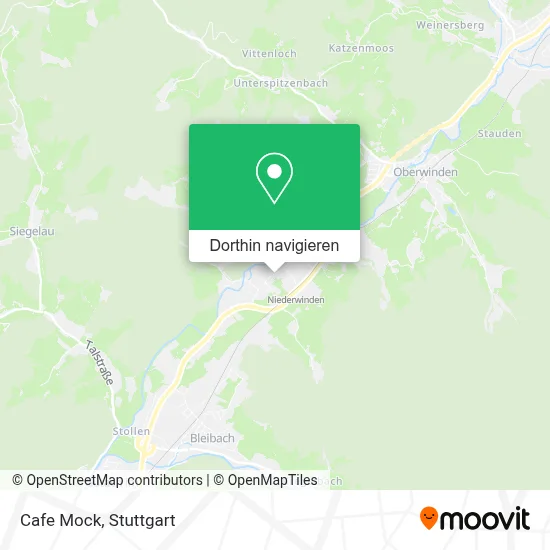Cafe Mock Karte