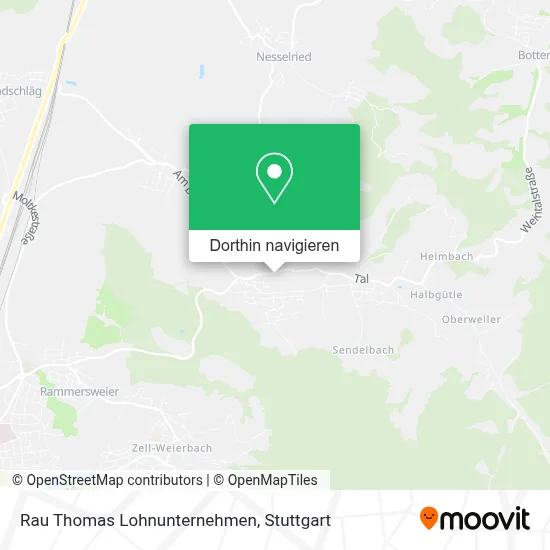 Rau Thomas Lohnunternehmen Karte