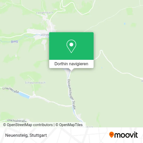 Neuensteig Karte