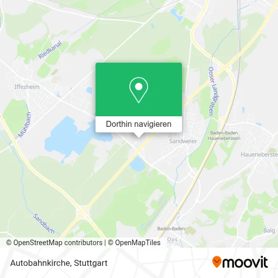 Autobahnkirche Karte