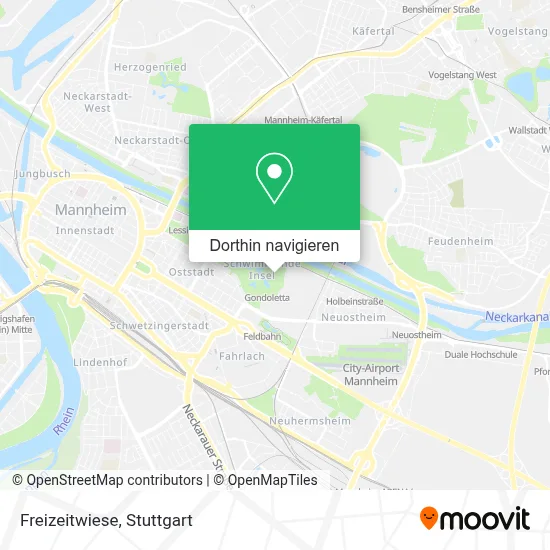 Freizeitwiese Karte