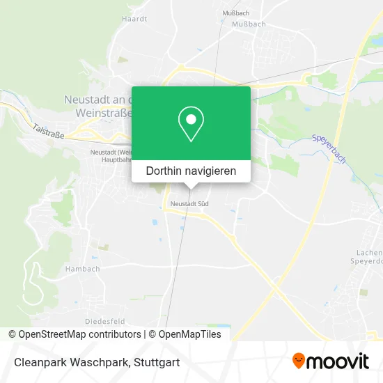 Cleanpark Waschpark Karte