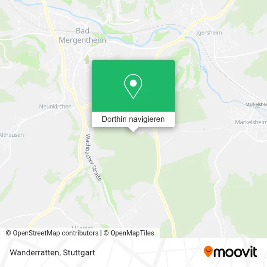Wanderratten Karte