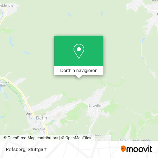 Rofsberg Karte