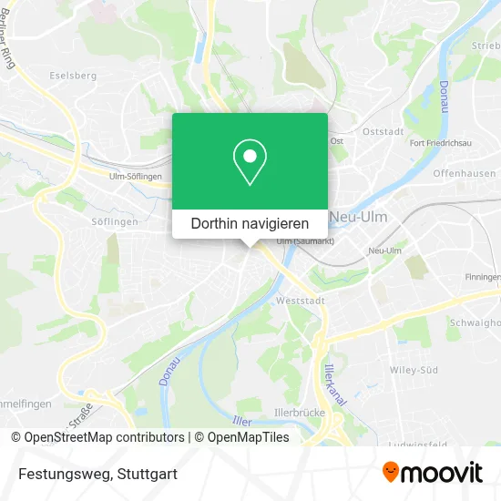 Festungsweg Karte